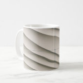 砂漠の上空からの眺め コーヒーマグカップ (正面左)