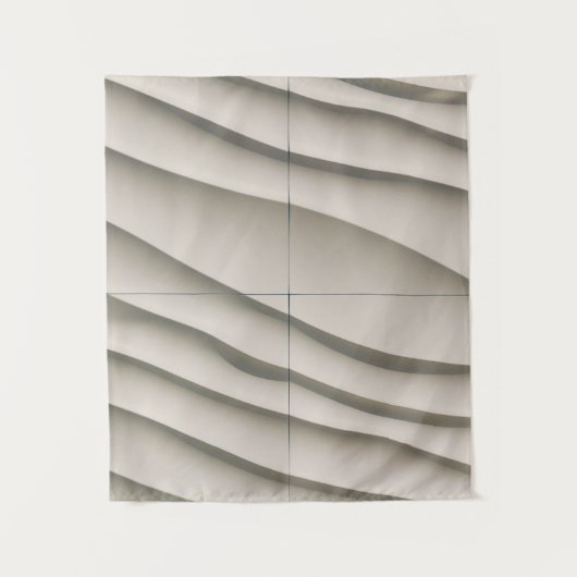 砂漠の上空からの眺め タペストリー (正面)