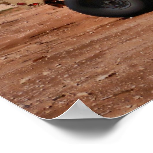 砂漠の丘 ポスター (角)