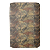 砂漠の中絵を描の日の出 バスマット (正面縦)