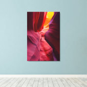 砂漠の交響曲 キャンバスプリント (インサイチュ (ウッドフロア))