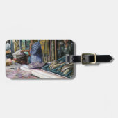 『砂漠の人々、海からの贈り物』 ラゲッジタグ (正面横)