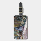 『砂漠の人々、海からの贈り物』 ラゲッジタグ (正面縦)