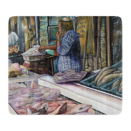 砂漠の人々，海の賜物，エルサレム カッティングボード (正面)