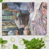 砂漠の人々，海の賜物，エルサレム キッチンタオル (折り畳み)