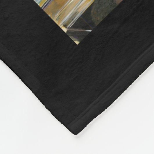 砂漠の人々,海の賜物,エルサレム フリースブランケット (角)