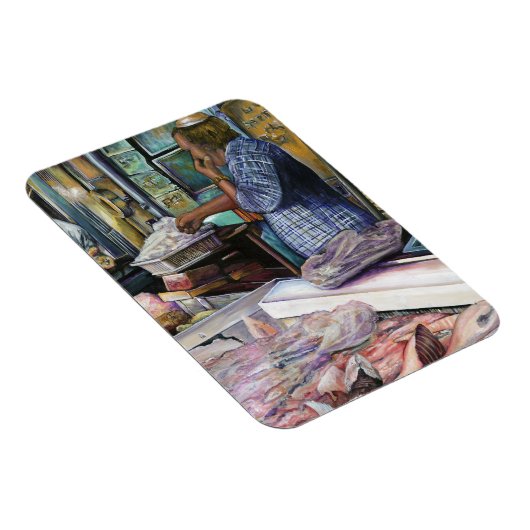 砂漠の人々，海の贈り物，エルサレム マグネット (右側)