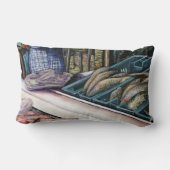 砂漠の人々，海の贈り物，エルサレム ランバークッション (裏面)