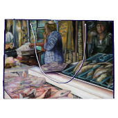 砂漠の人々，海の贈り物，エルサレム ラージペーパーバッグ (裏面)