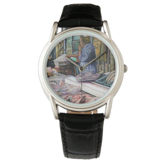 砂漠の人々，海の贈り物，エルサレム 腕時計 (正面)