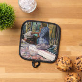 砂漠の人々,海の贈り物,エルサレム 鍋敷き (トップダウン)