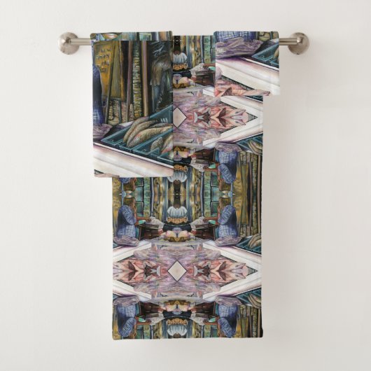 砂漠の人々,海の贈り物 バスタオルセット (インサイチュ)