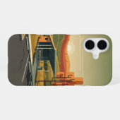 砂漠の休憩所 iPhone 16ケース (裏面横)