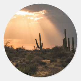 砂漠の光 ラウンドシール