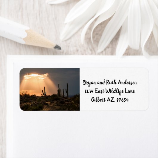 砂漠の光 ラベル (インサイチュ)