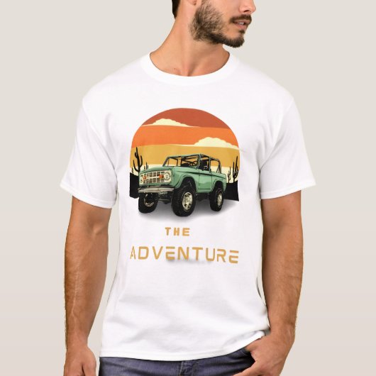 砂漠の冒険男子 Tシャツ (正面)