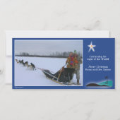 砂漠の写真カード上のベスレヘムの星 シーズンカード (正面)