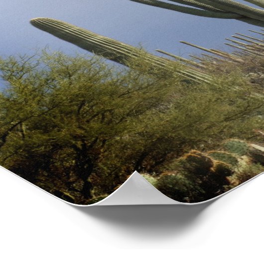 砂漠の午後 ポスター (角)