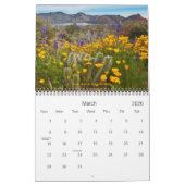 砂漠の南西2011景色のカレンダー カレンダー (3月 2026)