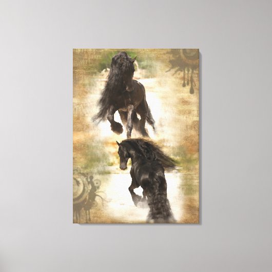 砂漠の喜び – キャンバスプリント (正面)