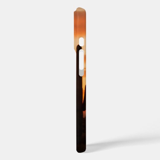 砂漠の夕日のストライプ Case-Mate iPhoneケース (裏面 / 左)