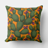 砂漠の夕日 クッション (正面)