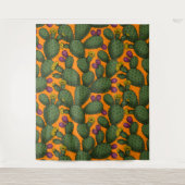 砂漠の夕日 タペストリー (正面)