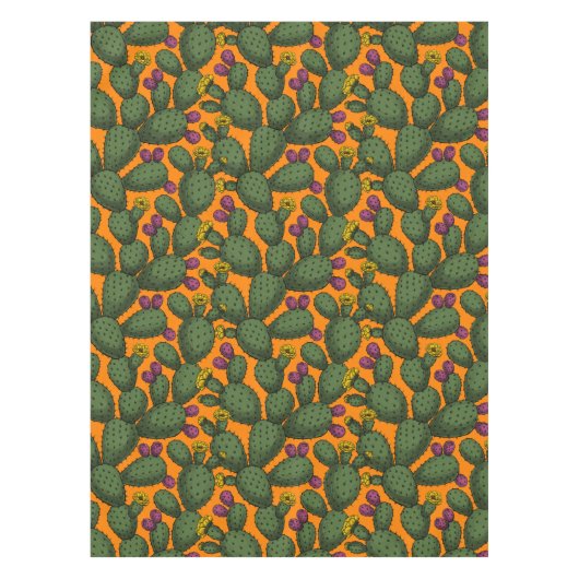 砂漠の夕日 テーブルクロス (正面)