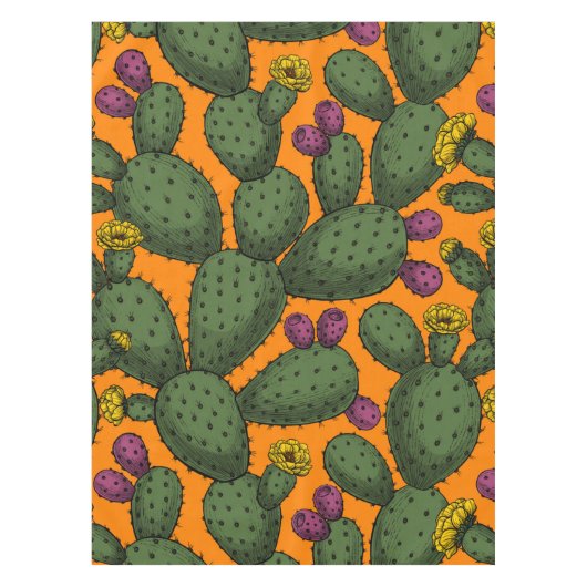 砂漠の夕日 テーブルクロス (正面)