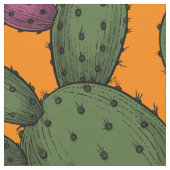 砂漠の夕日 ファブリック (クローズアップ)