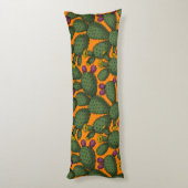 砂漠の夕日 ボディピロー (裏面 (縦))