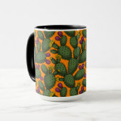 砂漠の夕日 マグカップ (正面左)