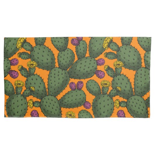 砂漠の夕日 枕カバー (正面左)