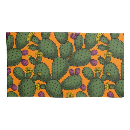 砂漠の夕日 枕カバー (裏面-右)