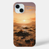 砂漠の夕日 Case-Mate iPhoneケース (裏面)