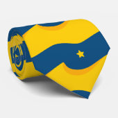 砂漠の夜のシームレスなパターン ネクタイ (ロール)