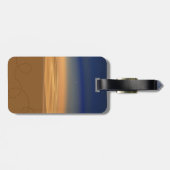 砂漠の夜カタツムリ荷物タグ – パーソナライズ ラゲッジタグ (裏面横)