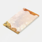 砂漠の夜明けの結晶フレーム ポストイット (アングル)