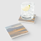 砂漠の夜明け ストーンコースター (横)