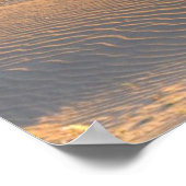 砂漠の夜明け ポスター (角)