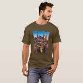 砂漠の夜明け Tシャツ (正面フル)