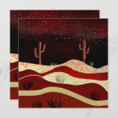 砂漠の夜 (正面/裏面)