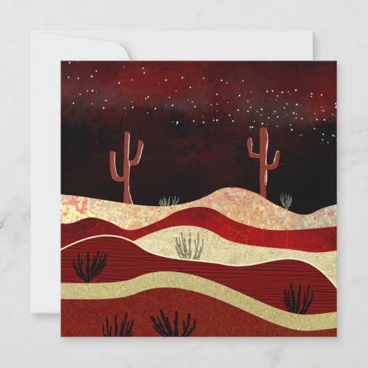 砂漠の夜 (正面)