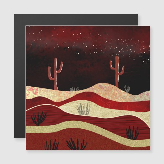 砂漠の夜 (正面/裏面)