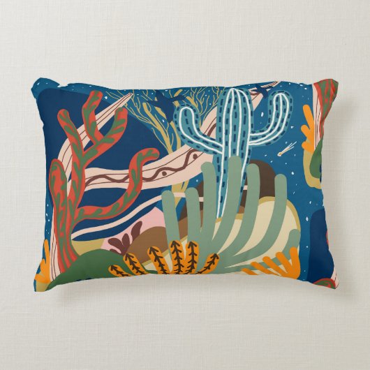 砂漠の夜 アクセントクッション (正面)