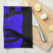 砂漠の夜 キッチンタオル (四つ折り)