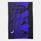 砂漠の夜 キッチンタオル (縦)