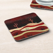 砂漠の夜 コースター (左側)