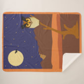 砂漠の夜 シェルパブランケット (正面(横))