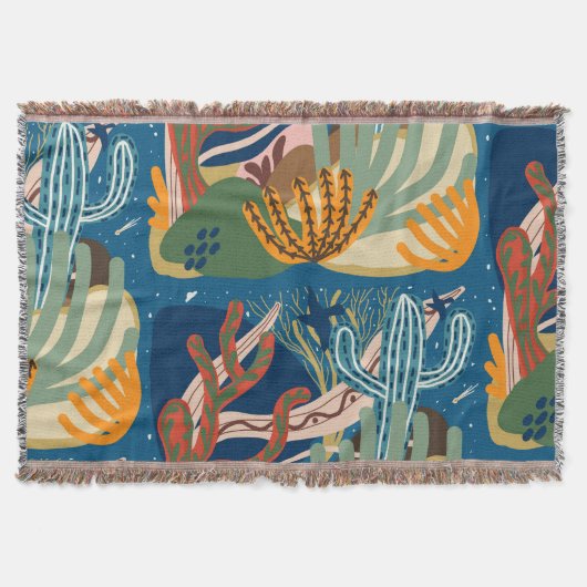 砂漠の夜 スローブランケット (正面)